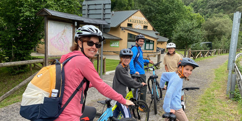 Alquiler bicis Senda del Oso