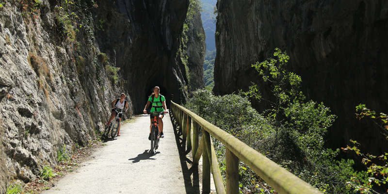 ruta del oso en bicicleta